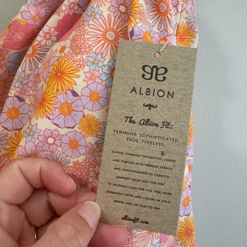 Albion Bella Tankini Top in Darling Pink - Picture 3 of 7